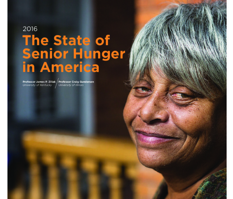 More Seniors Faced Hunger in 2016 than before the Great Recession